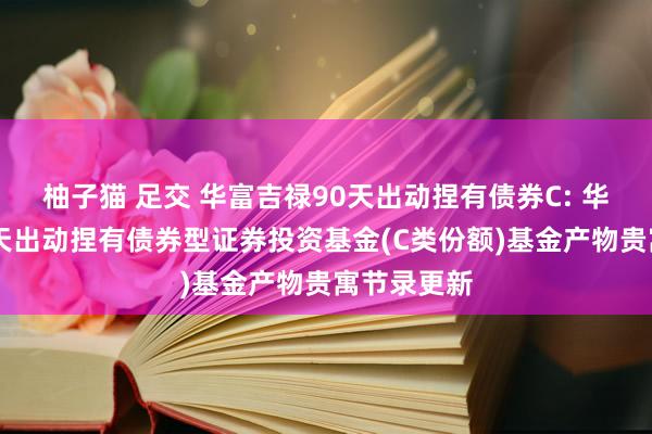 柚子猫 足交 华富吉禄90天出动捏有债券C: 华富吉禄90天出动捏有债券型证券投资基金(C类份额)基金产物贵寓节录更新